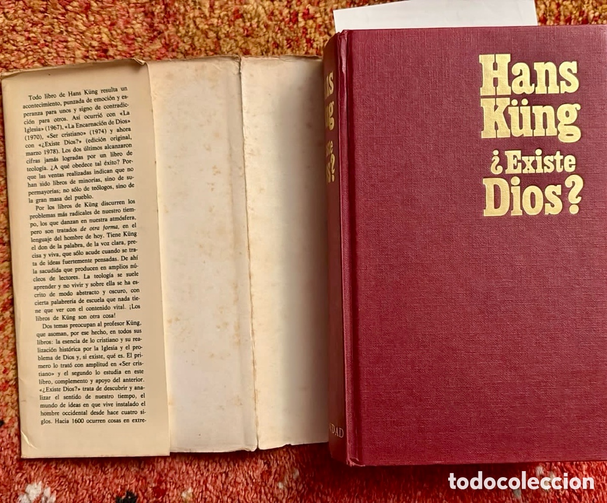 Libros de segunda mano: &iquest;Existe Dios?. Hans Kung. - Foto 1