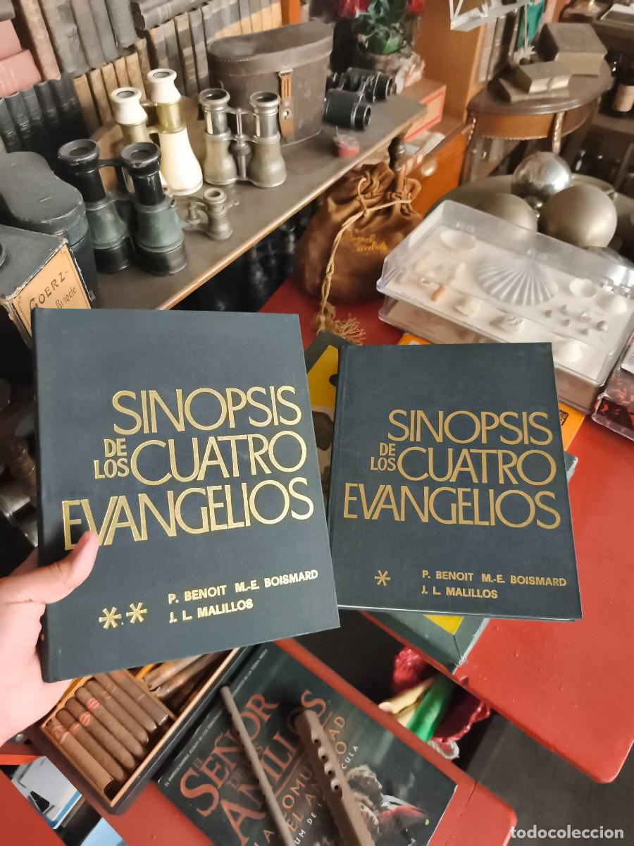 Libros de segunda mano: SIPNOSIS DE LOS cuatro EVANGELIOS . F P.Benoit, M.E.Boismard, J.L.Malillos. 1977 . 2 Tomos * y **.