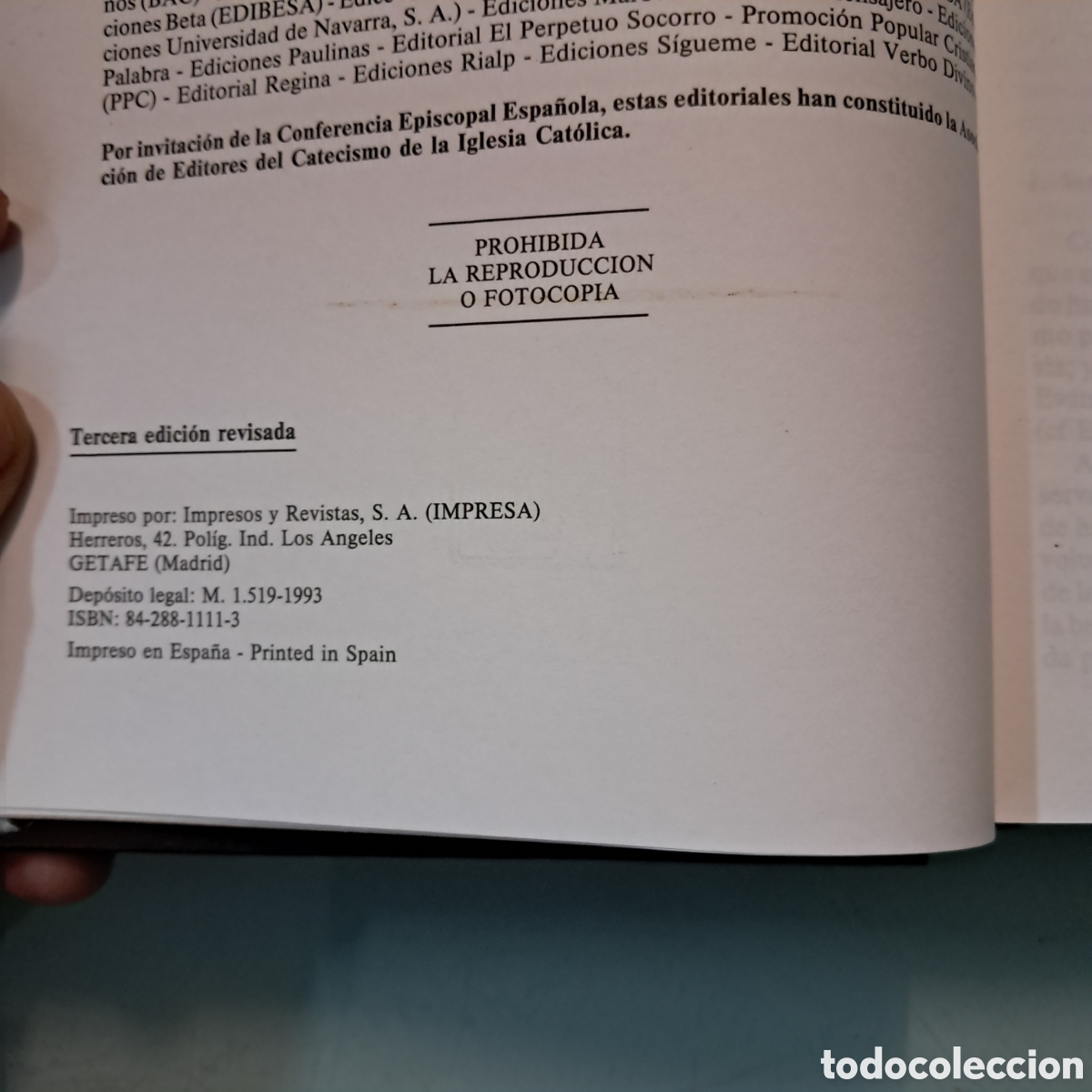 Libros de segunda mano: Catecismo de la iglesia catolica - Foto 3