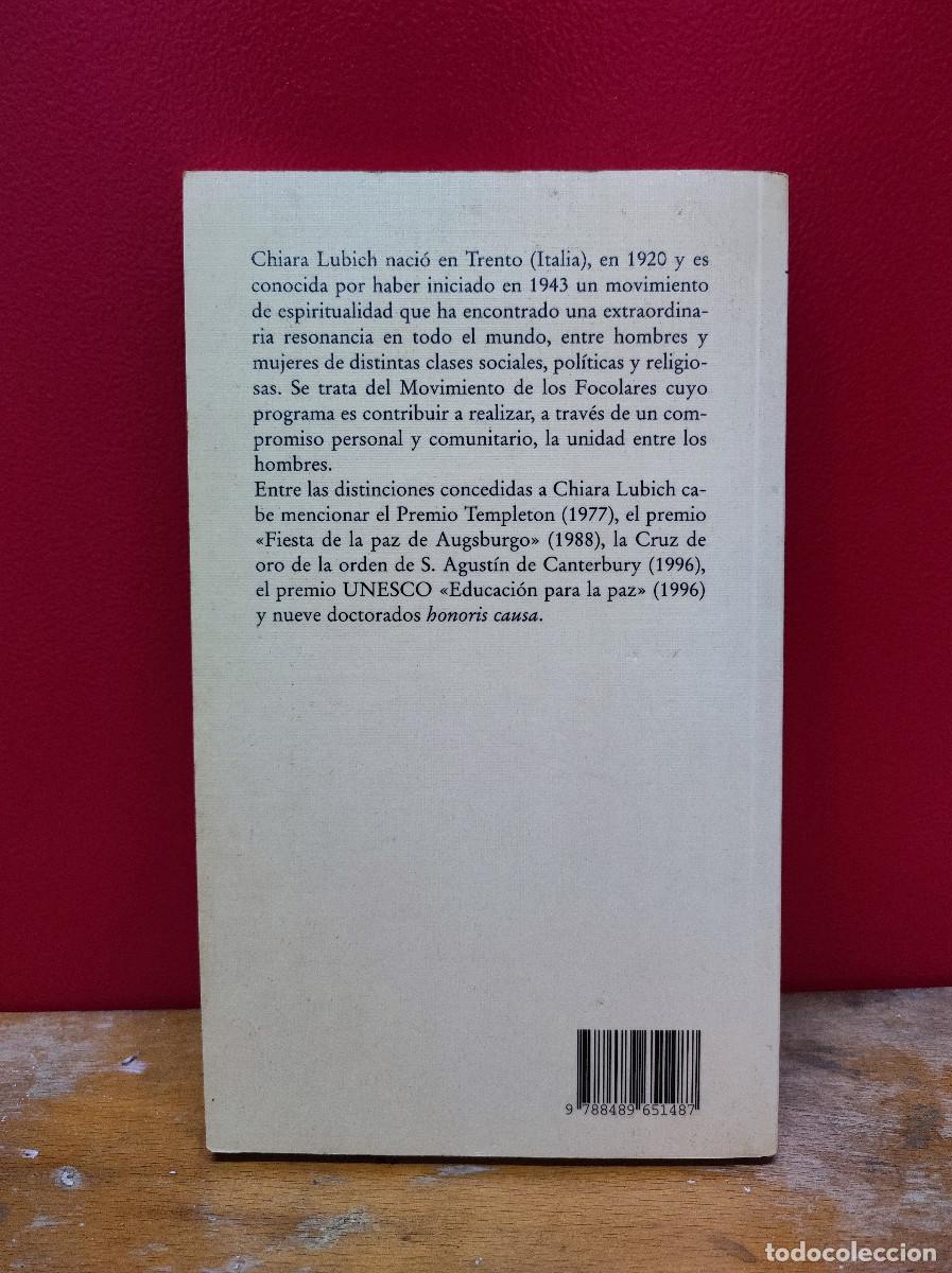 Libros de segunda mano: Todos uno &ndash; Chiara Lubich - Foto 2