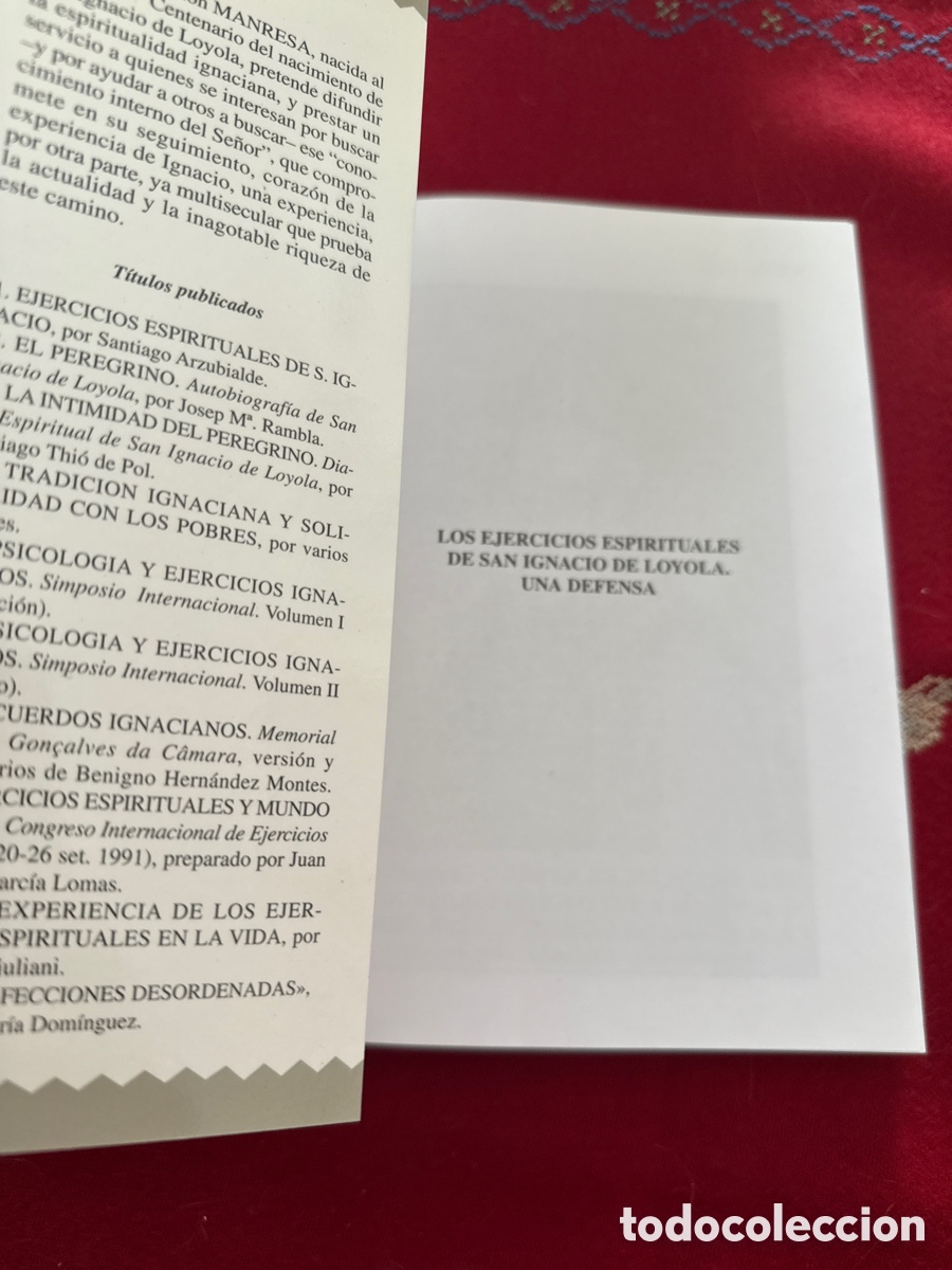 Libros de segunda mano: Los Ejercicios Espirituales de San Ignacio. Una defensa. Francisco Su&aacute;rez. - Foto 4