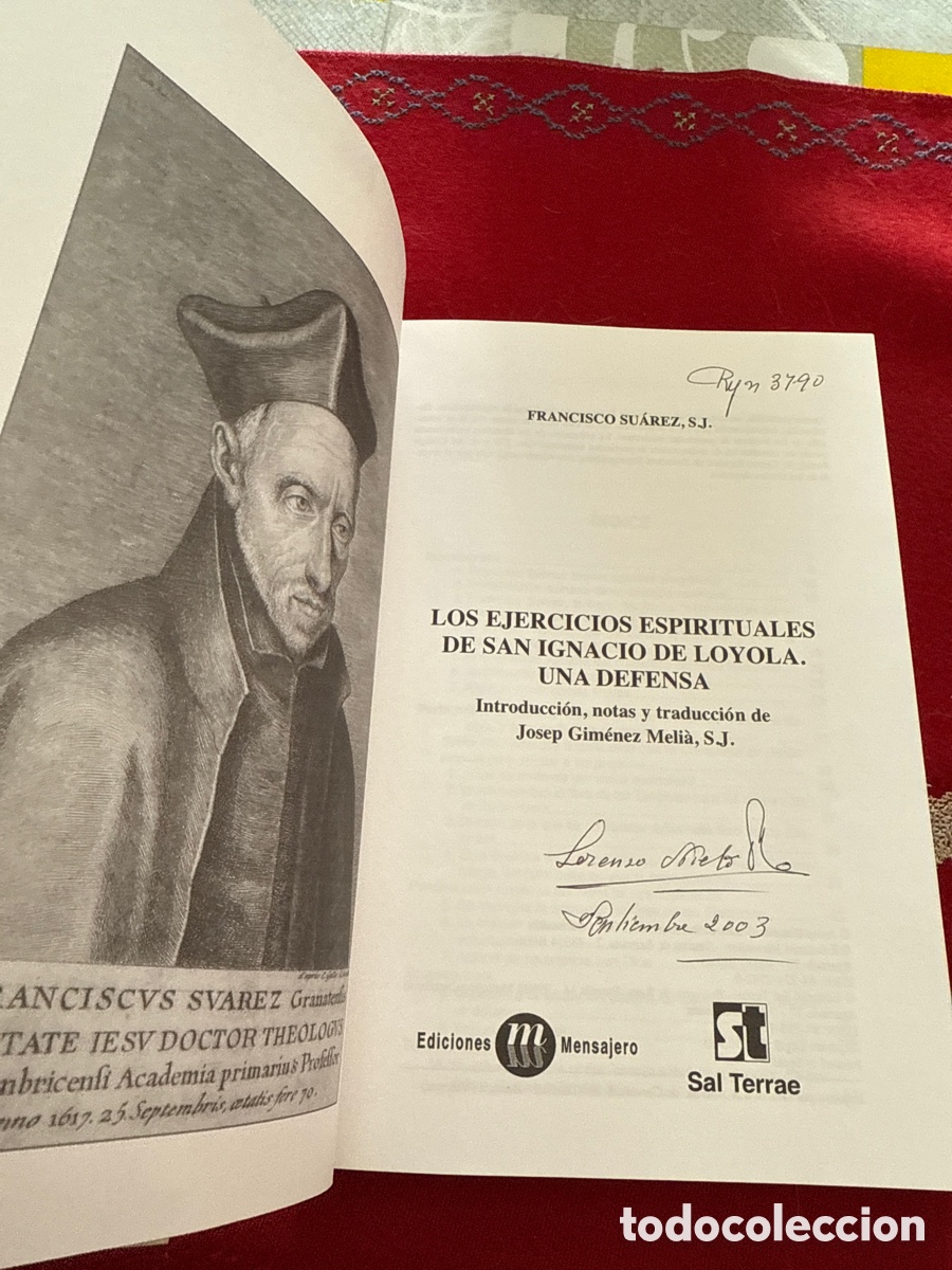 Libros de segunda mano: Los Ejercicios Espirituales de San Ignacio. Una defensa. Francisco Su&aacute;rez. - Foto 5