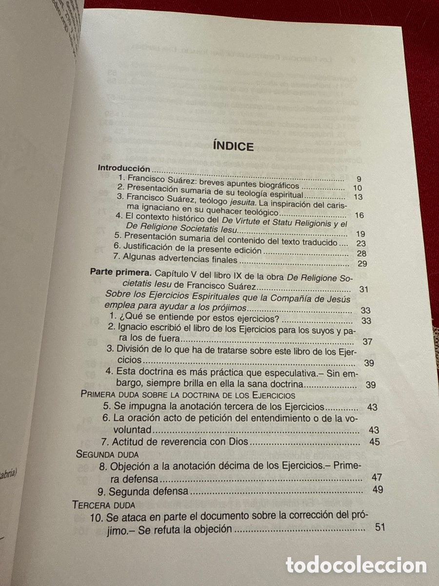 Libros de segunda mano: Los Ejercicios Espirituales de San Ignacio. Una defensa. Francisco Su&aacute;rez. - Foto 6