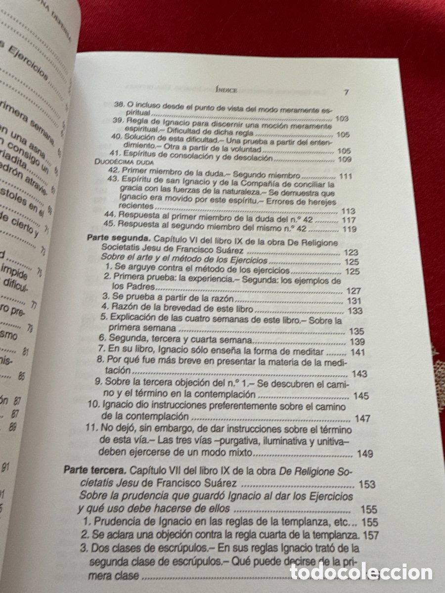 Libros de segunda mano: Los Ejercicios Espirituales de San Ignacio. Una defensa. Francisco Su&aacute;rez. - Foto 8