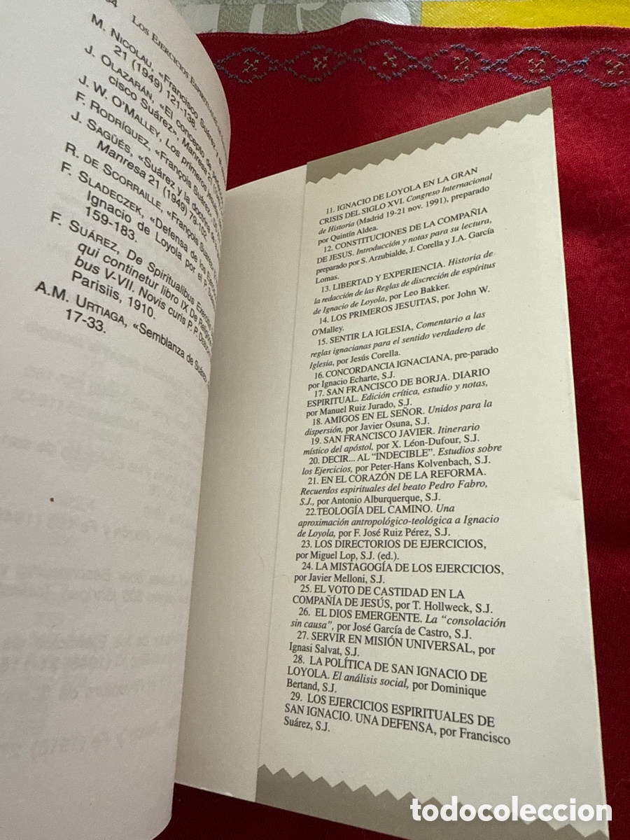 Libros de segunda mano: Los Ejercicios Espirituales de San Ignacio. Una defensa. Francisco Su&aacute;rez. - Foto 10