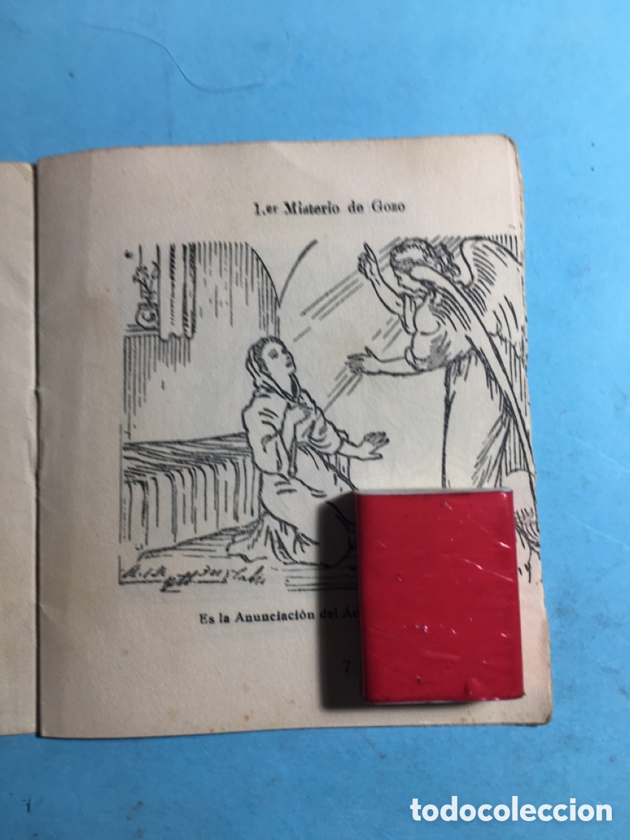 Libros de segunda mano: 40&acute;s ca. LIBRITO MISTERIOS GOZO, DOLOROSOS Y GLORIOSOS DEL CAT&Oacute;LICO ILUSTRADOS POR BATLLORI JOFR&Eacute;