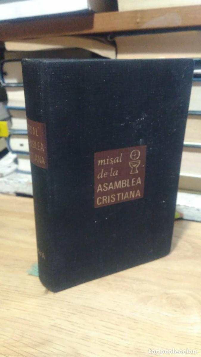 Libros de segunda mano: Misal de la asambla cristiana a&ntilde;o A -Ed. regina