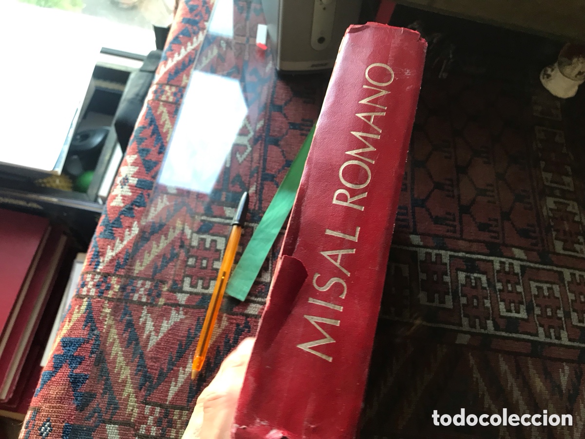 Libros de segunda mano: Misal romano. Coeditores lit&uacute;rgicos