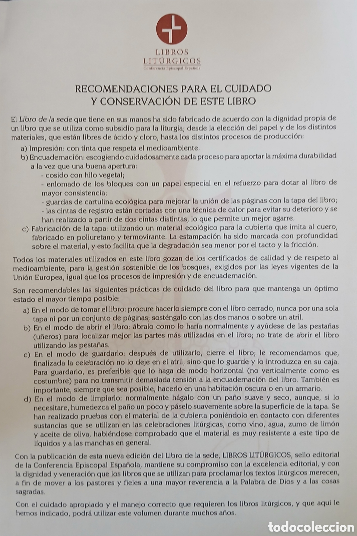 Libros de segunda mano: Libro de la Sede, religion - Foto 5
