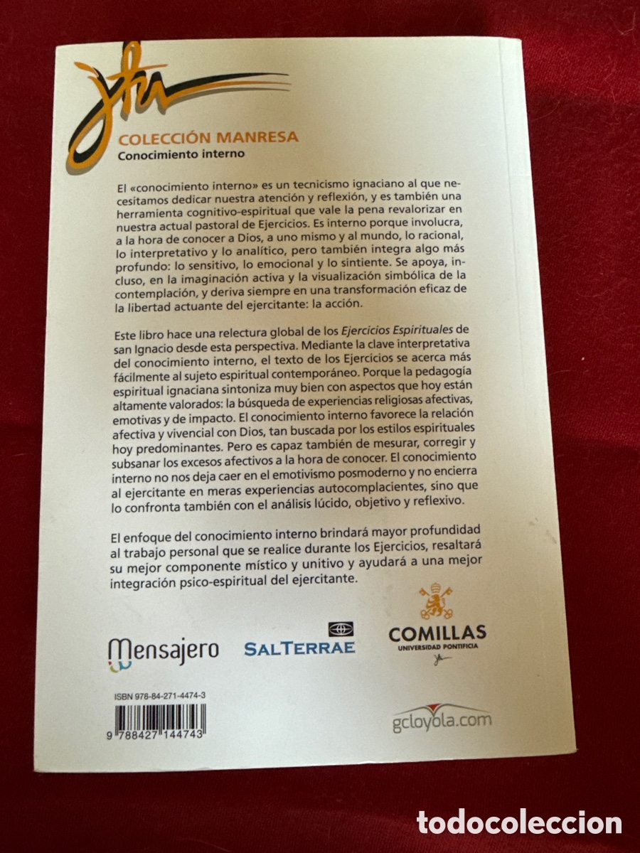Libros de segunda mano: Conocimiento interno. Pablo Lamarth&eacute;e Estrade. - Foto 3