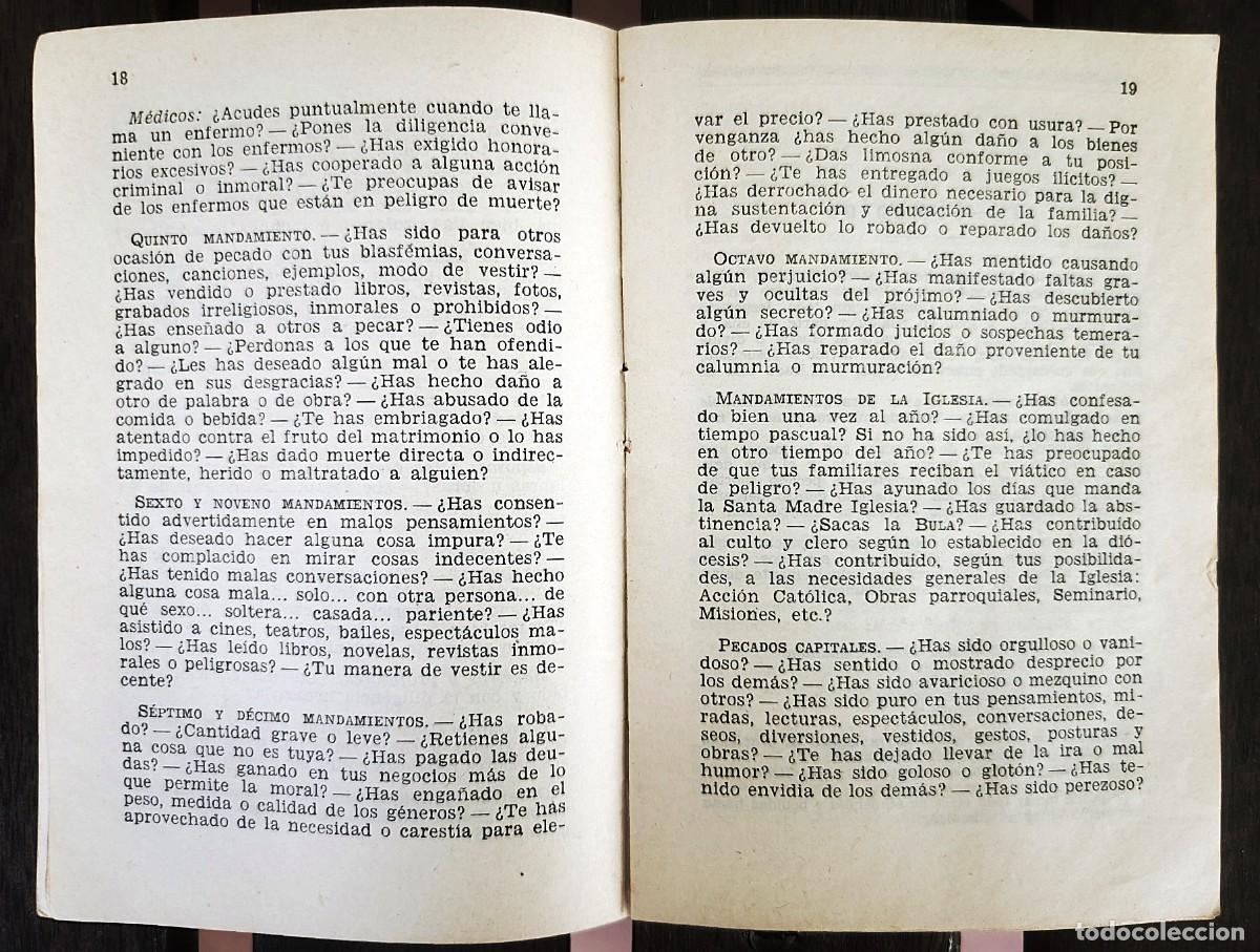Libros de segunda mano: Librito devocional &rdquo;Santa Misi&oacute;n&rdquo;. Ed. Sal Terrae, Santander, 1958. - Foto 3