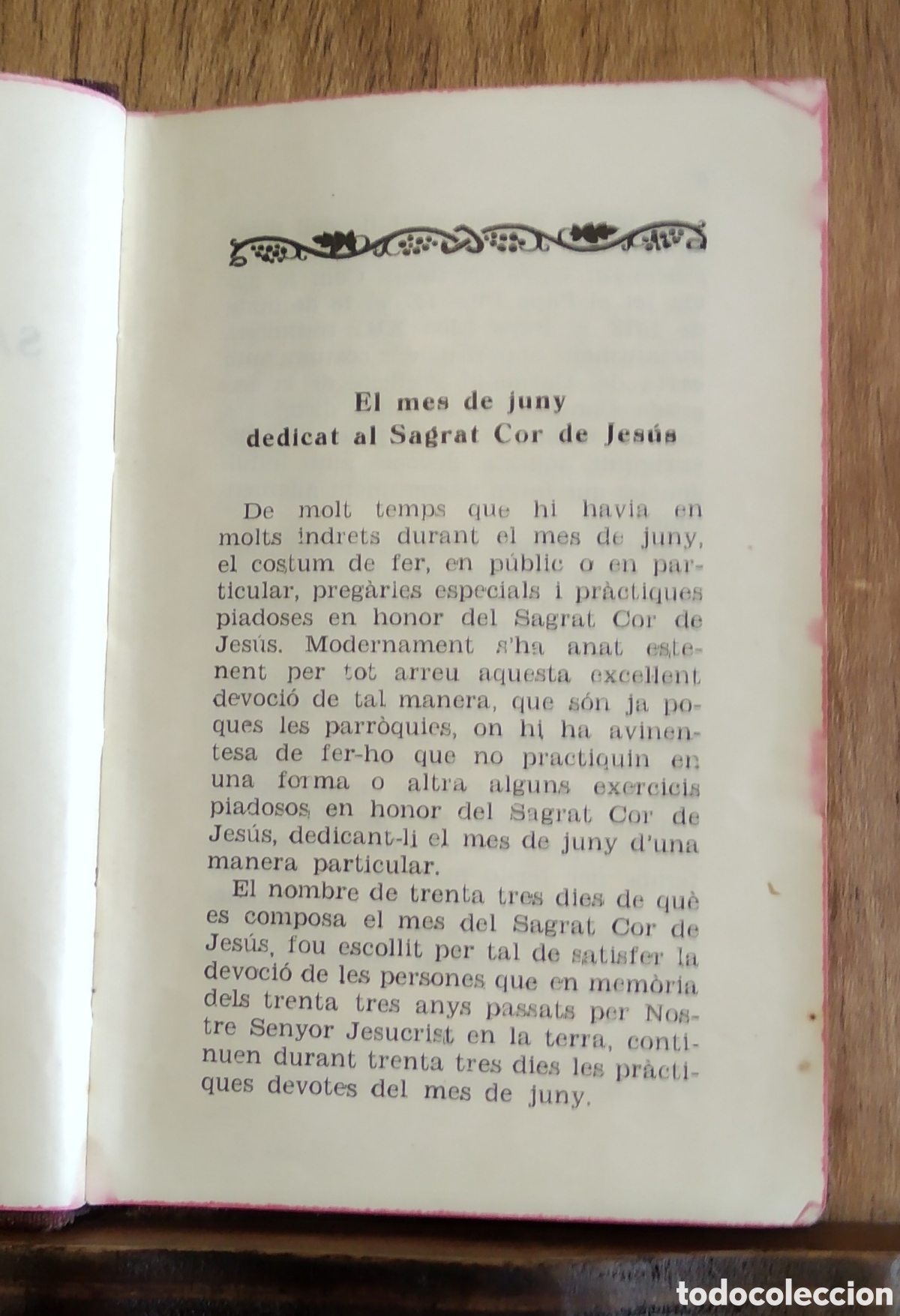 Libros de segunda mano: Petit mes del Sagrat Cor de Jes&uacute;s - Foto 2