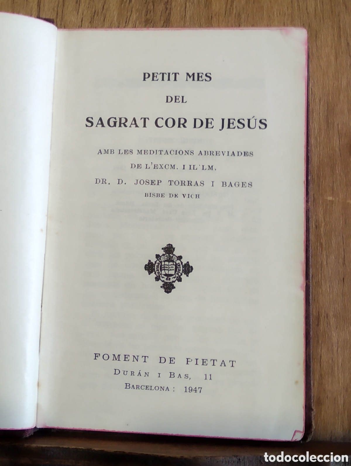 Libros de segunda mano: Petit mes del Sagrat Cor de Jes&uacute;s - Foto 3