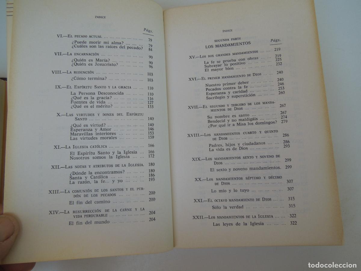 Libros de segunda mano: LA FE EXPLICADA - LEO J. TRESE - EDICIONES RIALP 1987. - Foto 7