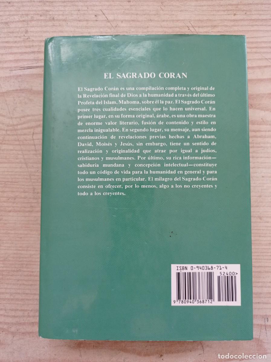 Libros de segunda mano: El Coran - 1991 - Edicion Bilingue - Editorial Herder - Foto 5
