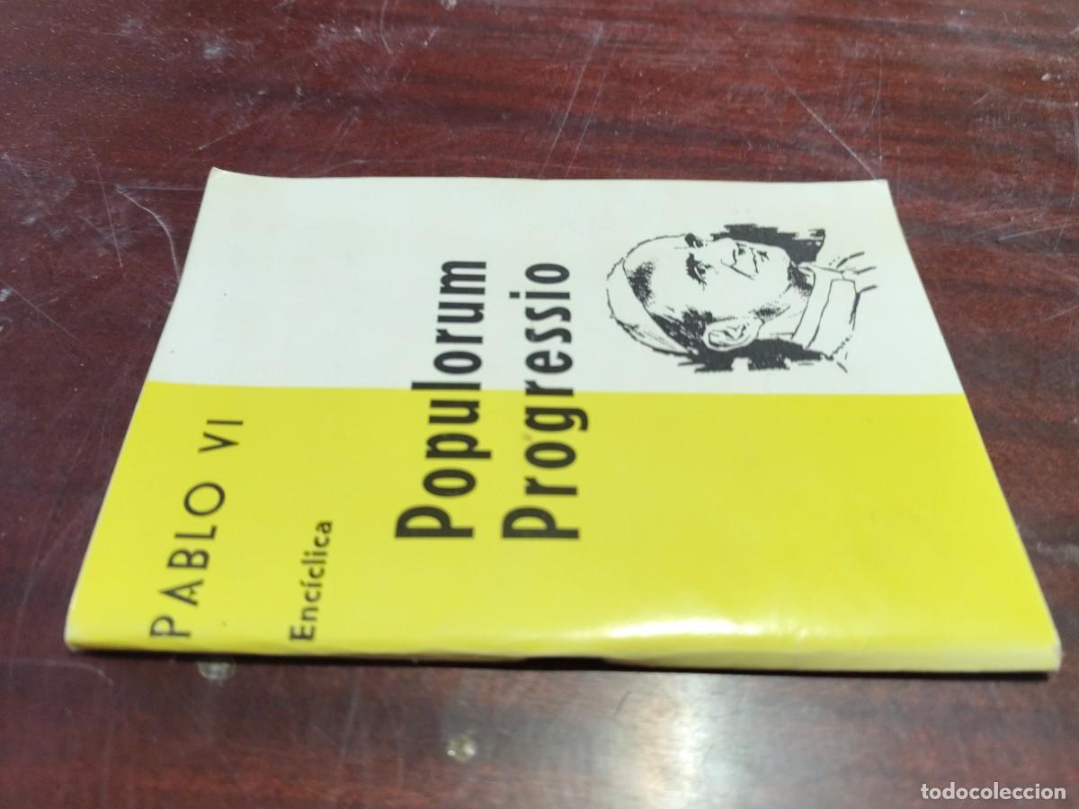 Libros de segunda mano: POPULORUM PROGRESSIO / PABLO VI / PU-GUI-7 / - Foto 1