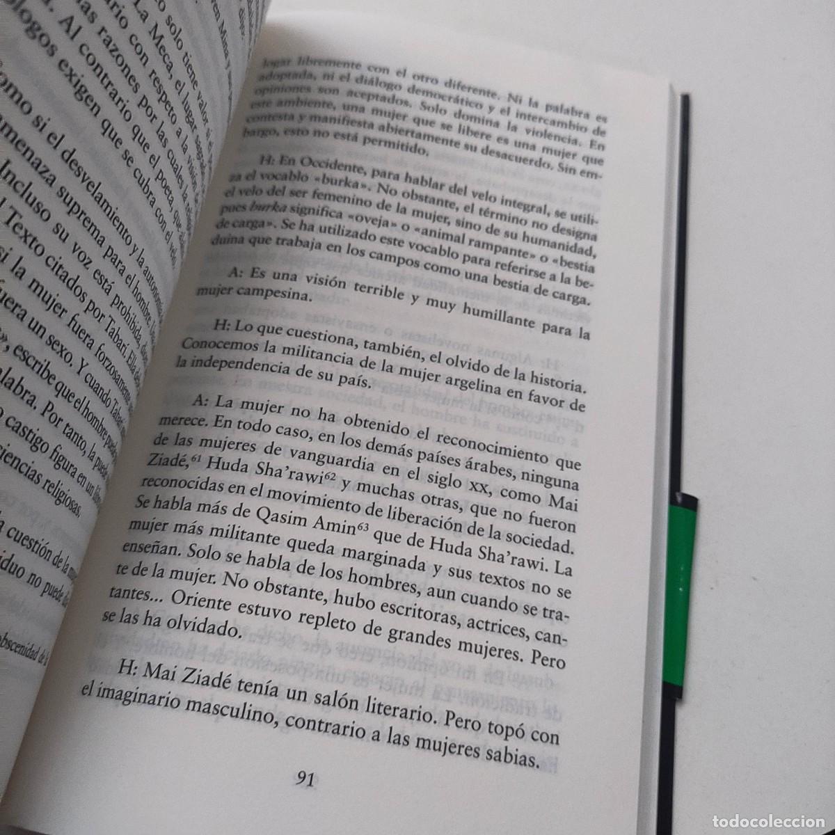 Libros de segunda mano: Violencia e islam &laquo;Conversaci&oacute;n con Houria Abdelouahed&raquo; - Adonis - Foto 6