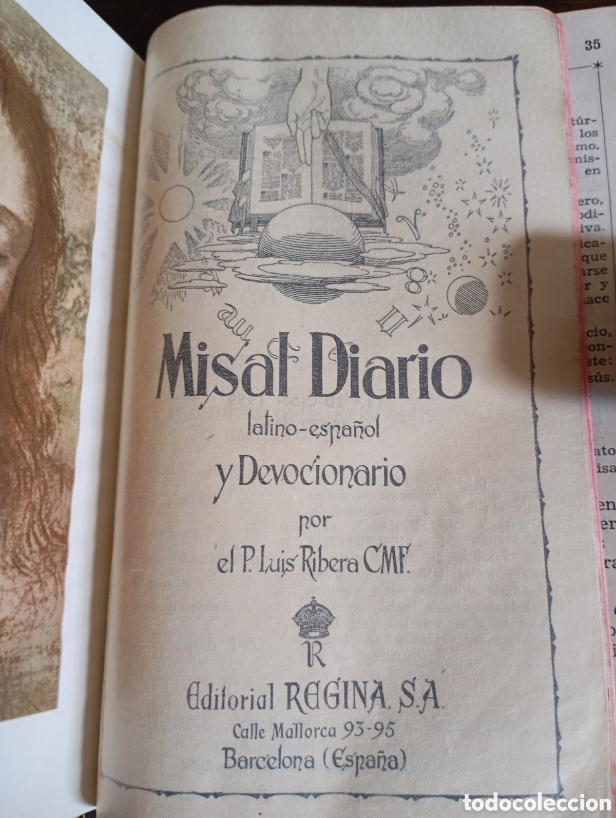 Misal diario libro religioso