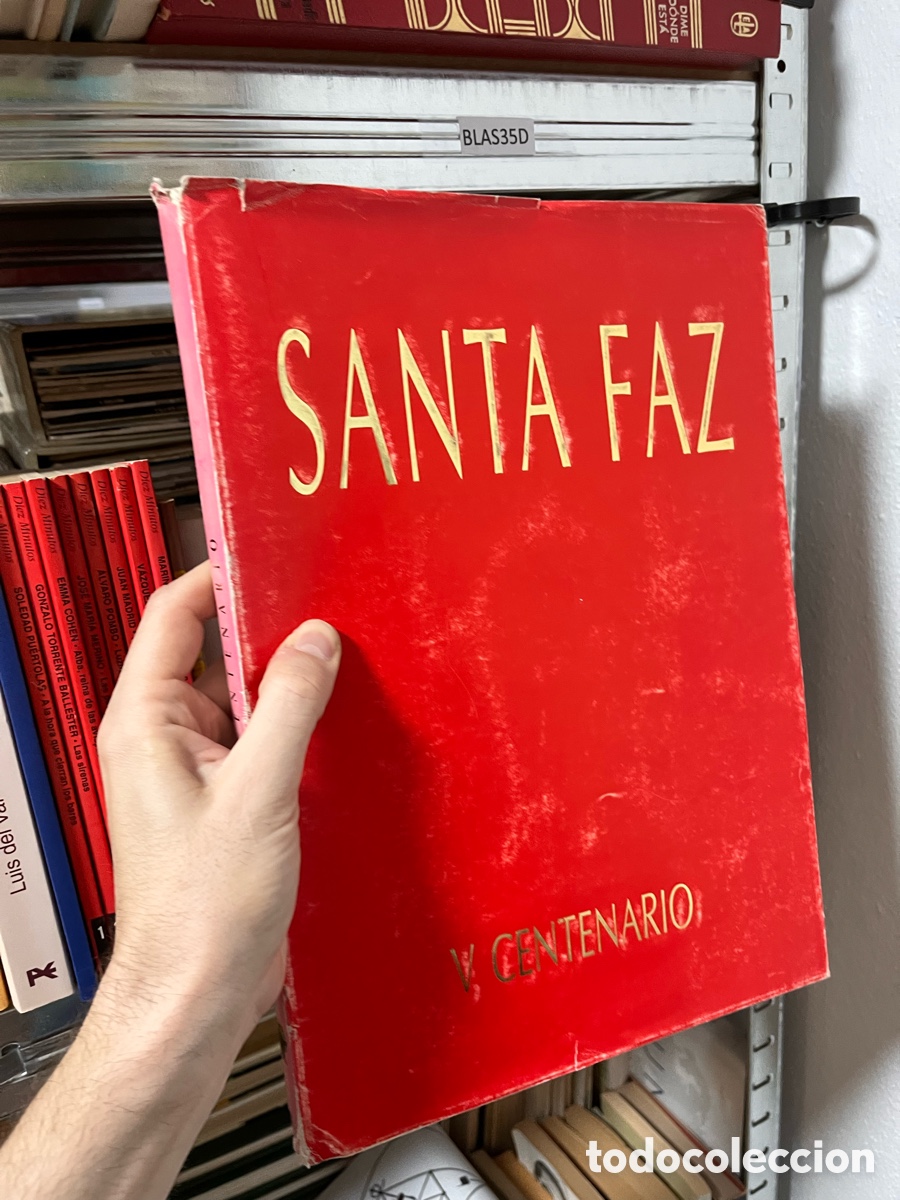 Libros de segunda mano: BLAS38B Gran formato, santa faz V centenario