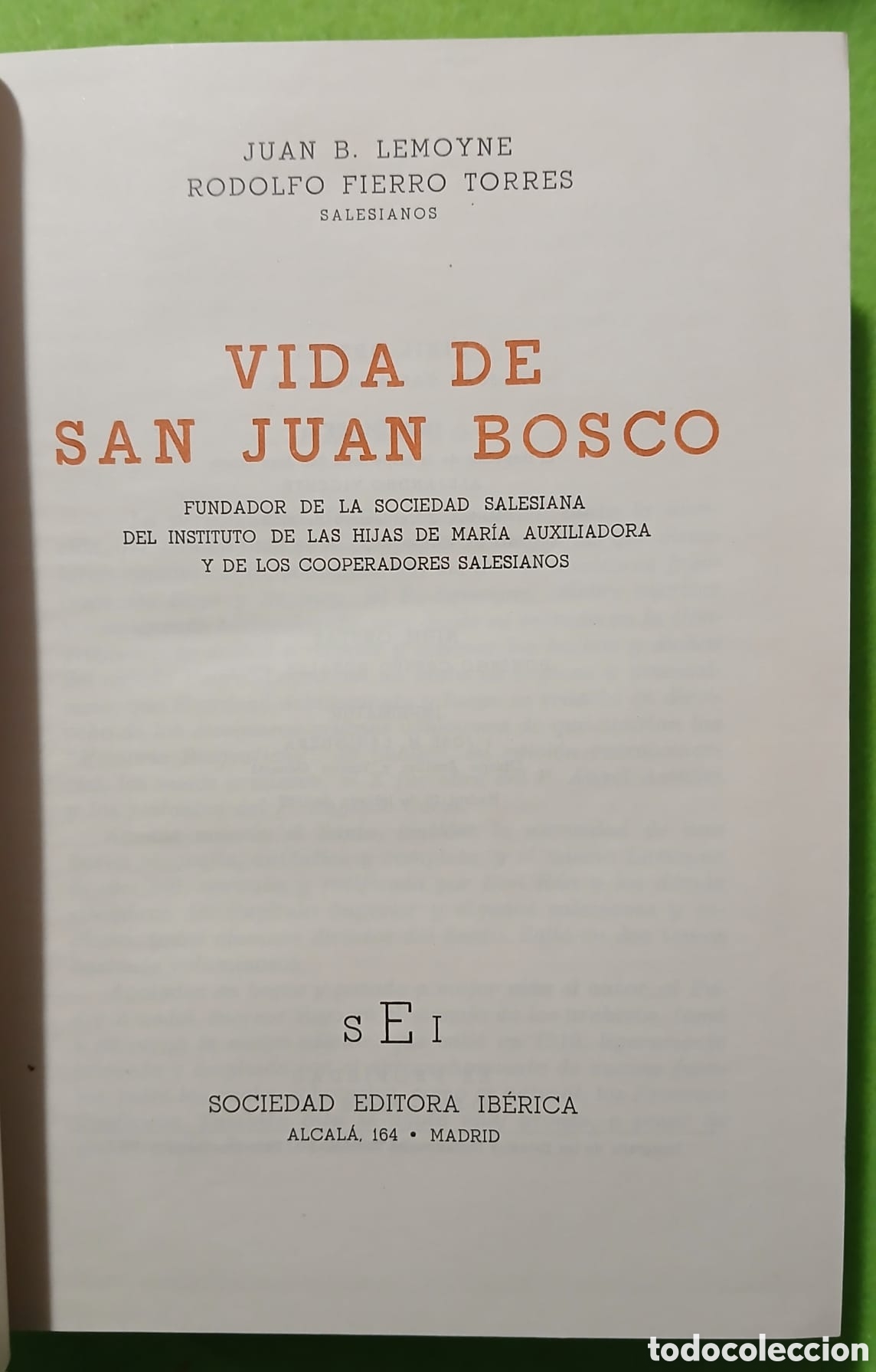Libros de segunda mano: Vida de San Juan Bosco - Foto 3