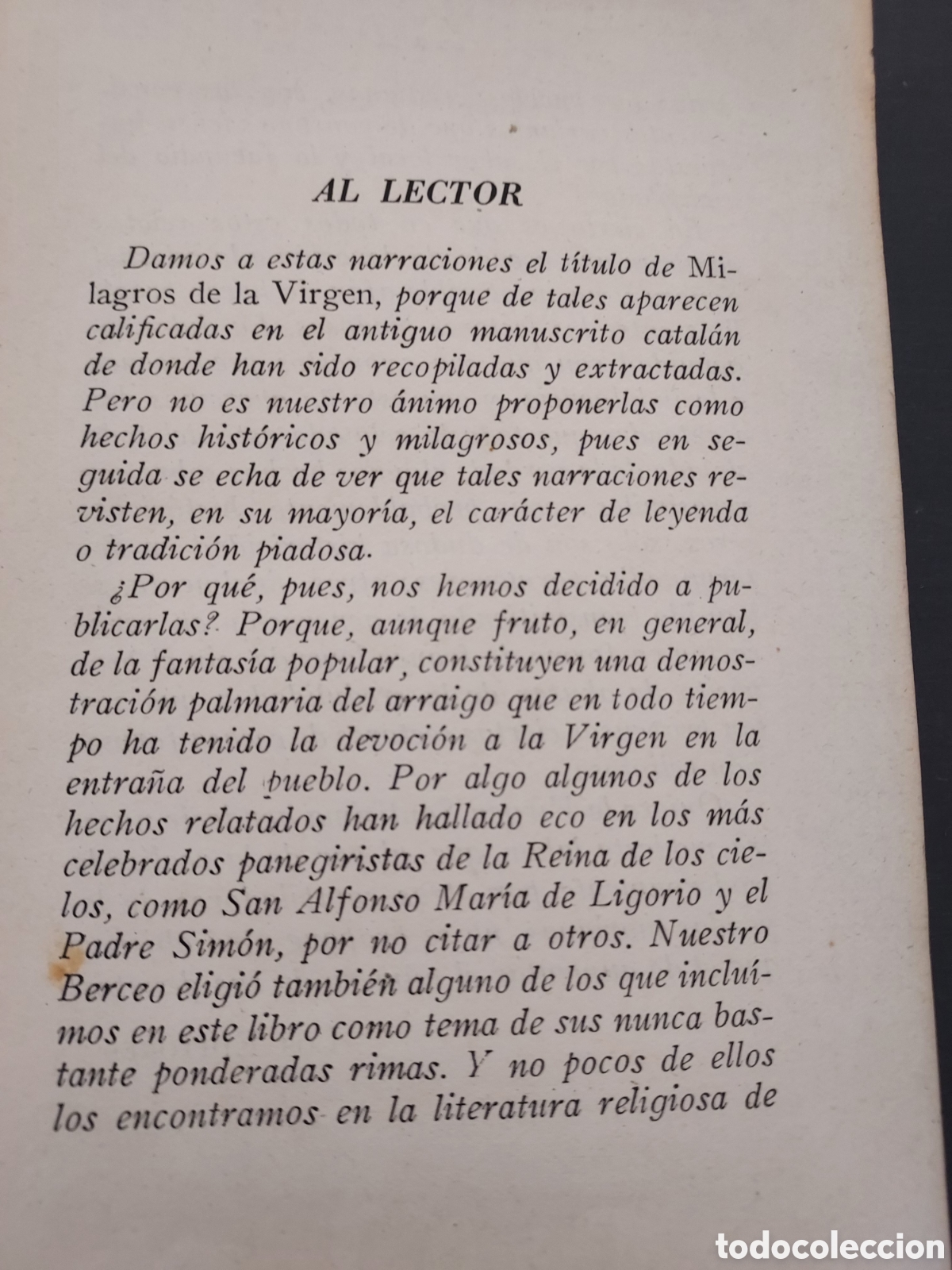 Libros de segunda mano: Milagros de la Virgen (libro del a&ntilde;o 1946) - Foto 5