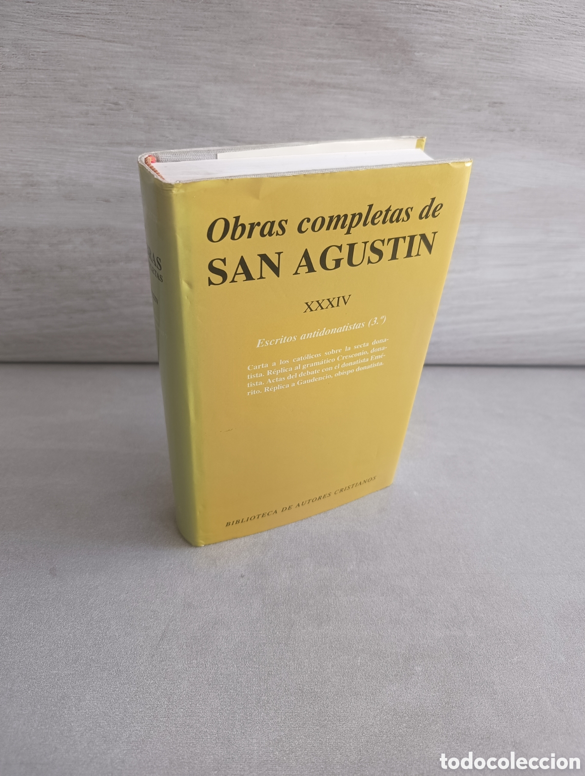 Libros de segunda mano: Obras completas de San Agust&iacute;n. XXXIV: Escritos antidonatistas (3.&ordm;)