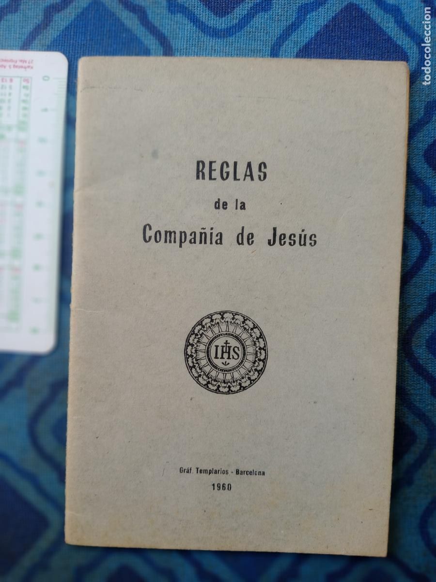 Libros de segunda mano: Reglas de la Compa&ntilde;&iacute;a de Jes&uacute;s 1960