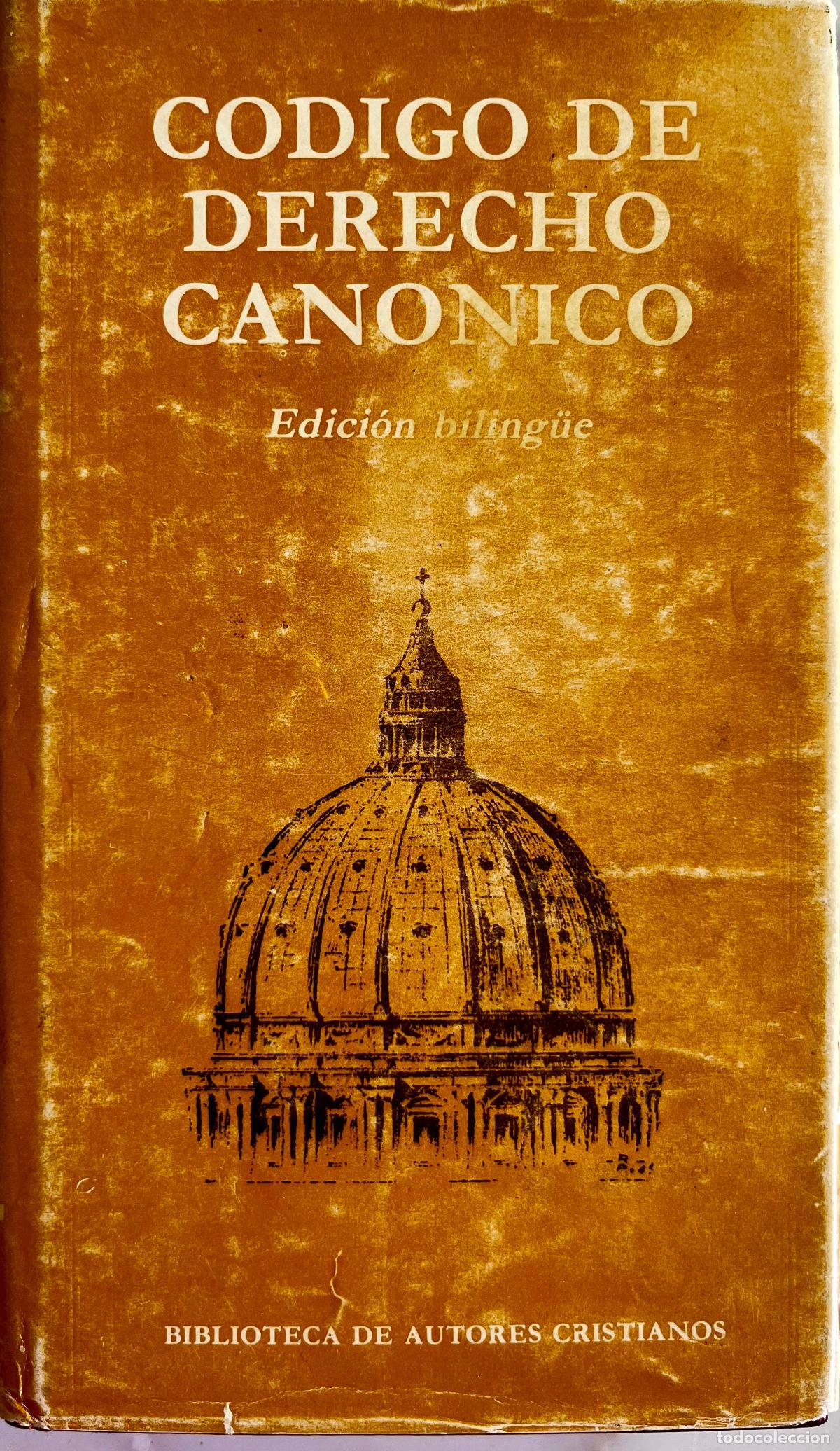 Libros de segunda mano: C&Oacute;DIGO DERECHO CAN&Oacute;NICO. EDICI&Oacute;N BILING&Uuml;E. LIBRO 1987 - Foto 1