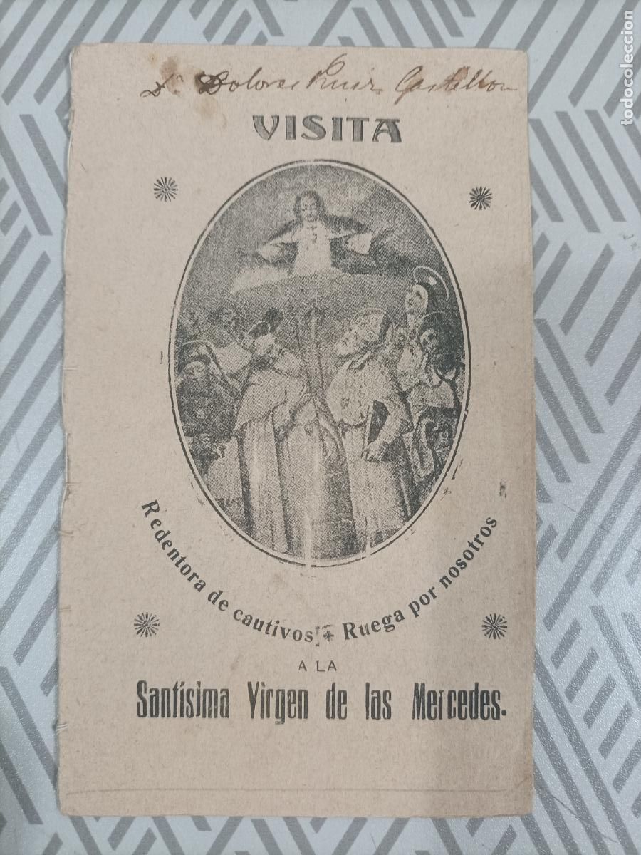 Libros de segunda mano: Libro religioso. Sant&iacute;sima Virgen de las Mercedes