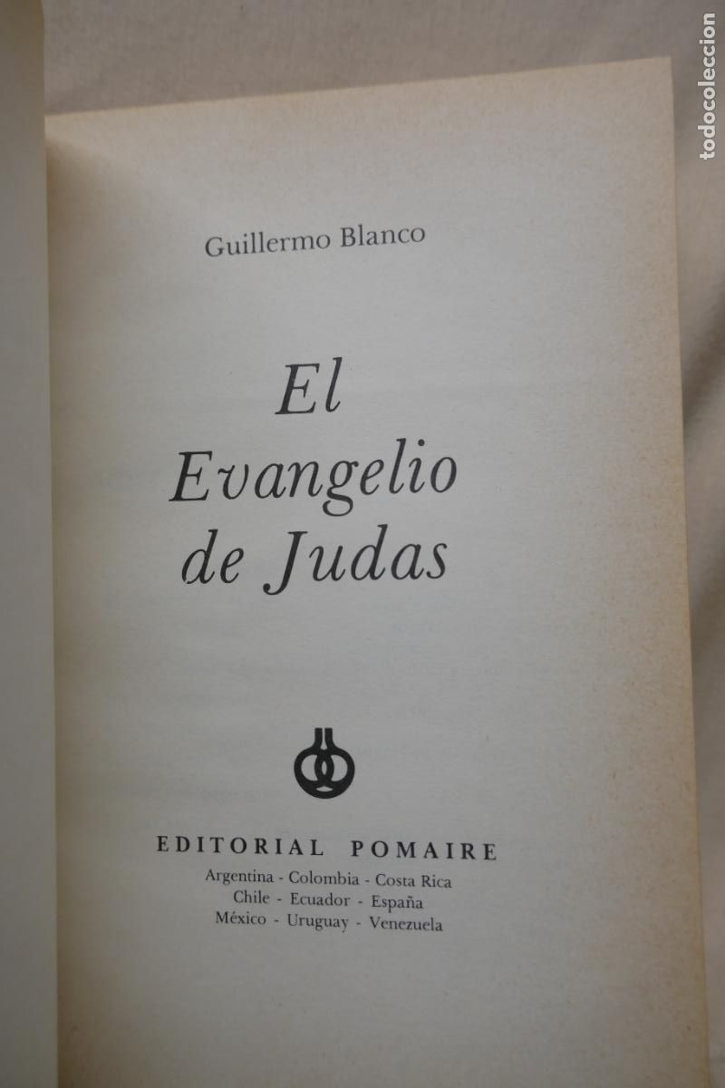 Libros de segunda mano: El Evangelio de Judas - Guillermo Blanco - Foto 7
