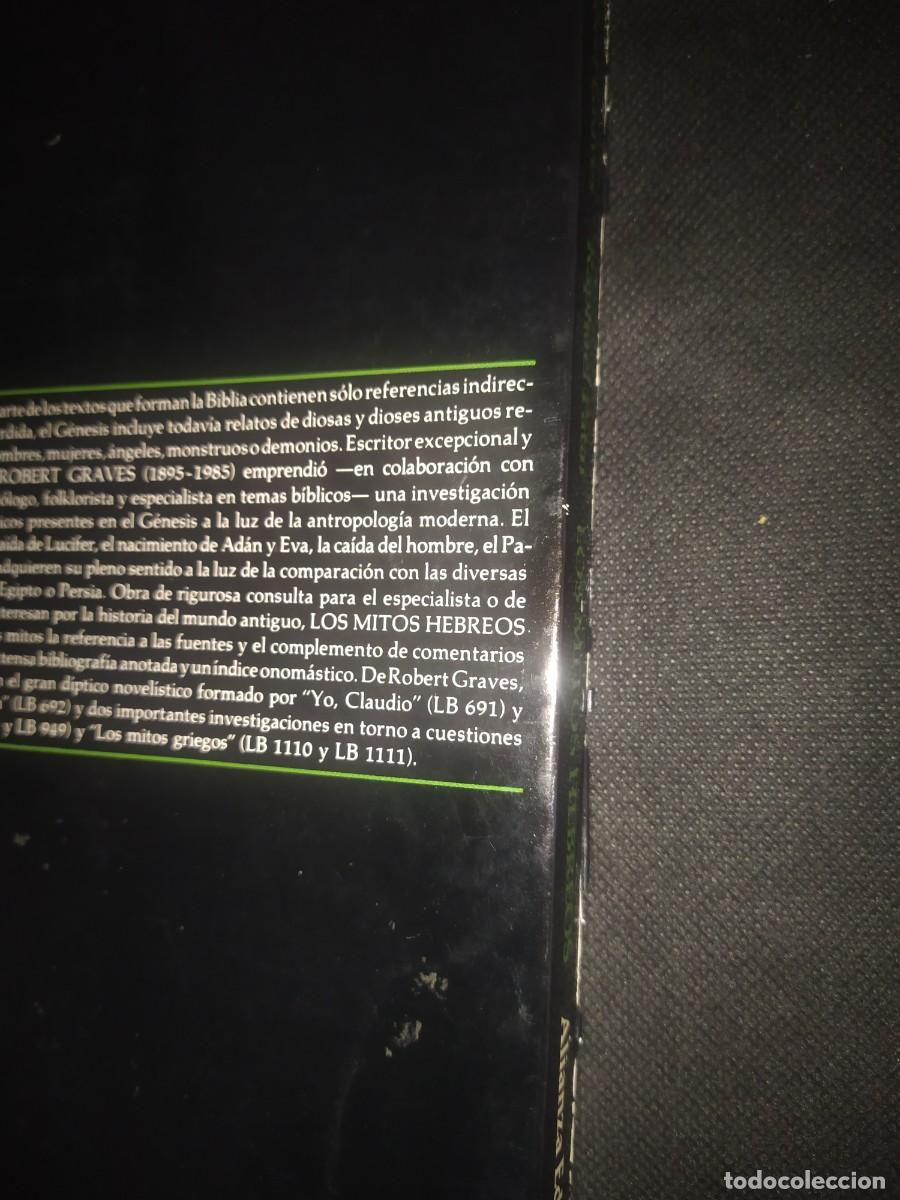 Libros de segunda mano: LOS MITOS HEBREOS - ROBERT GRAVES - Foto 2