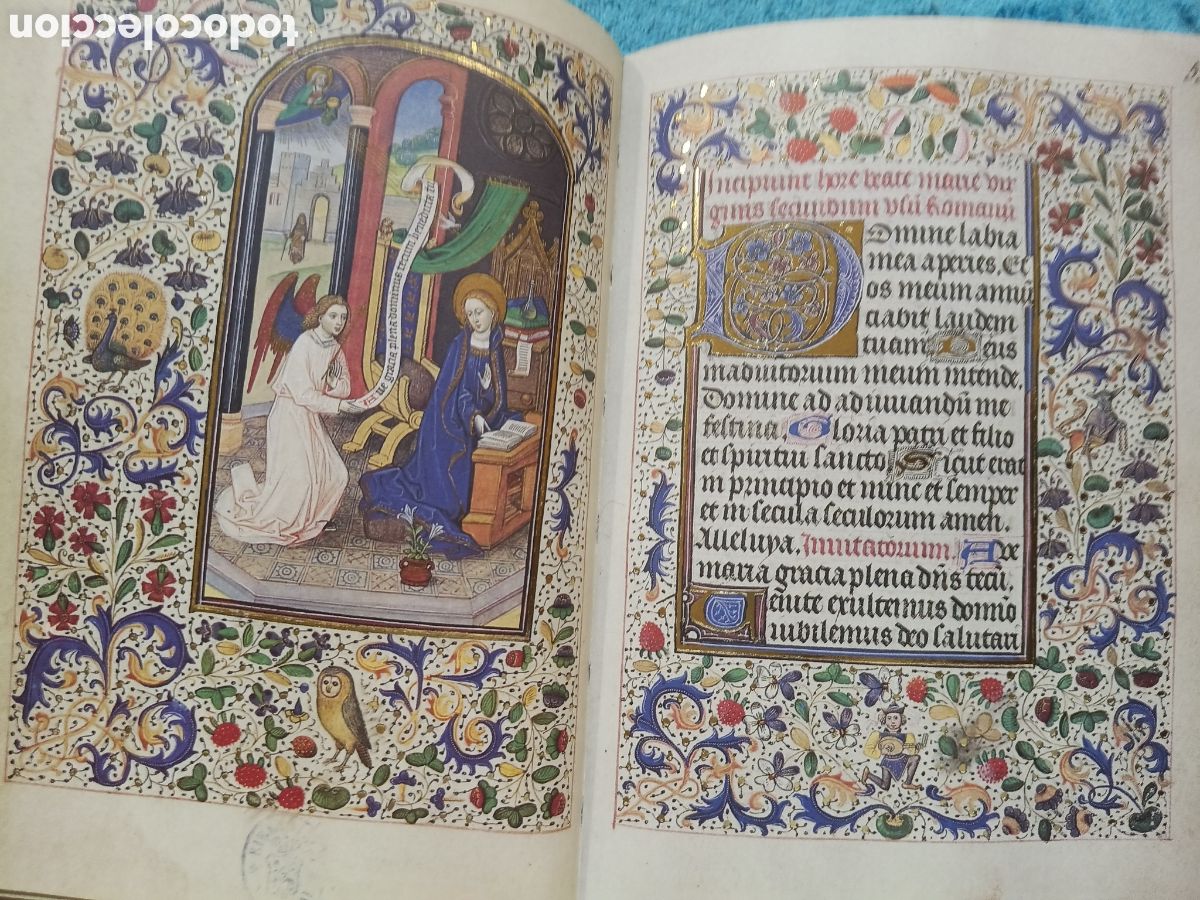 Libros de segunda mano: LIBRO DE HORAS DE LEONOR DE LA VEGA. Facs&iacute;mil y libro de estudios. - Foto 7