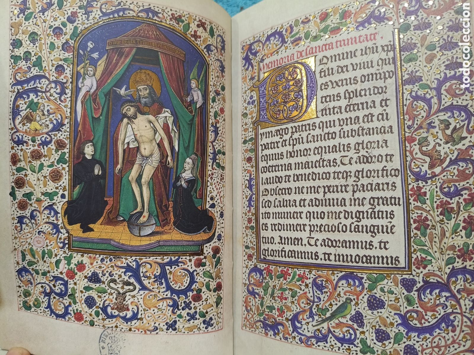 Libros de segunda mano: LIBRO DE HORAS DE LEONOR DE LA VEGA. Facs&iacute;mil y libro de estudios. - Foto 5
