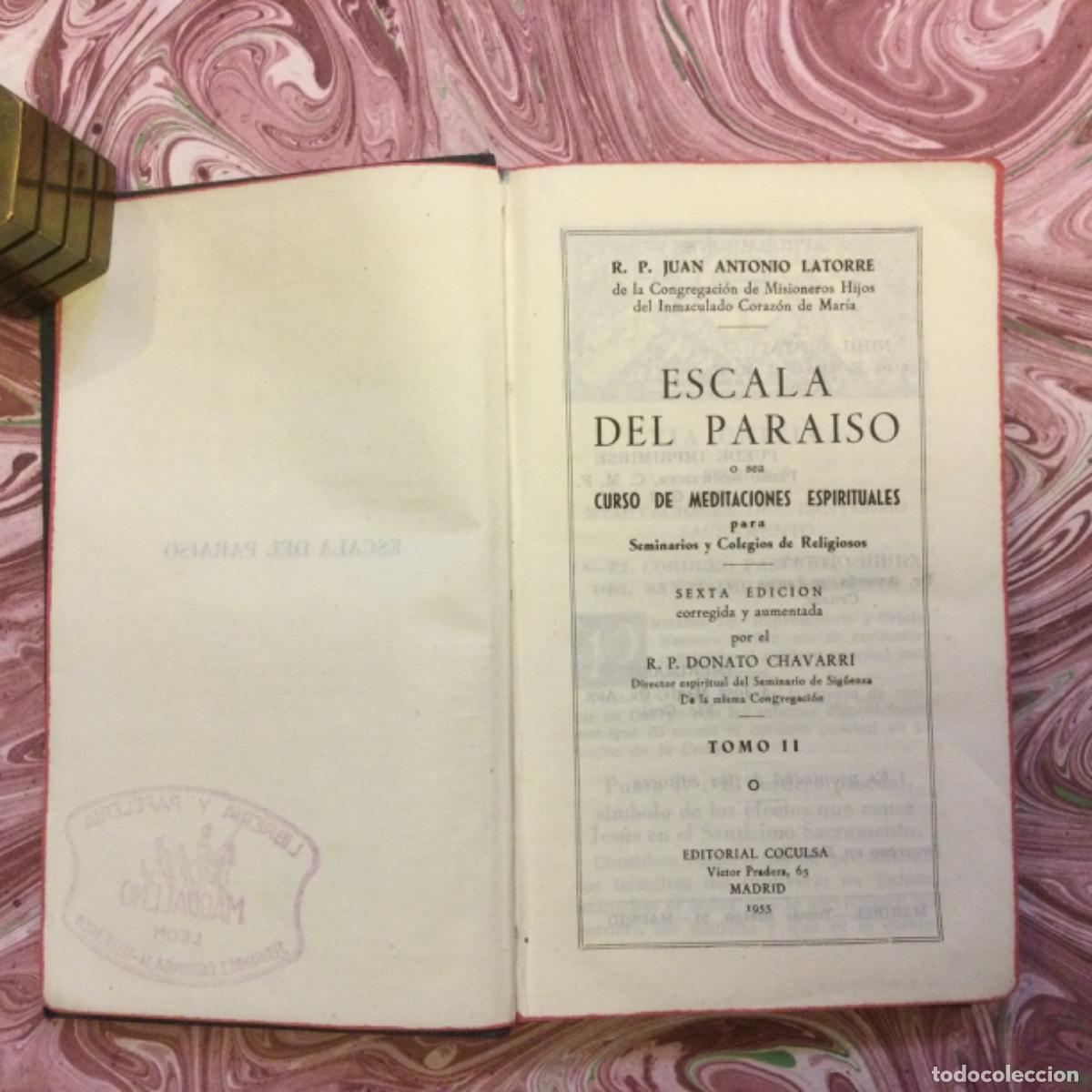 Libri di seconda mano: Escala del Para&iacute;so. P. Latorre.