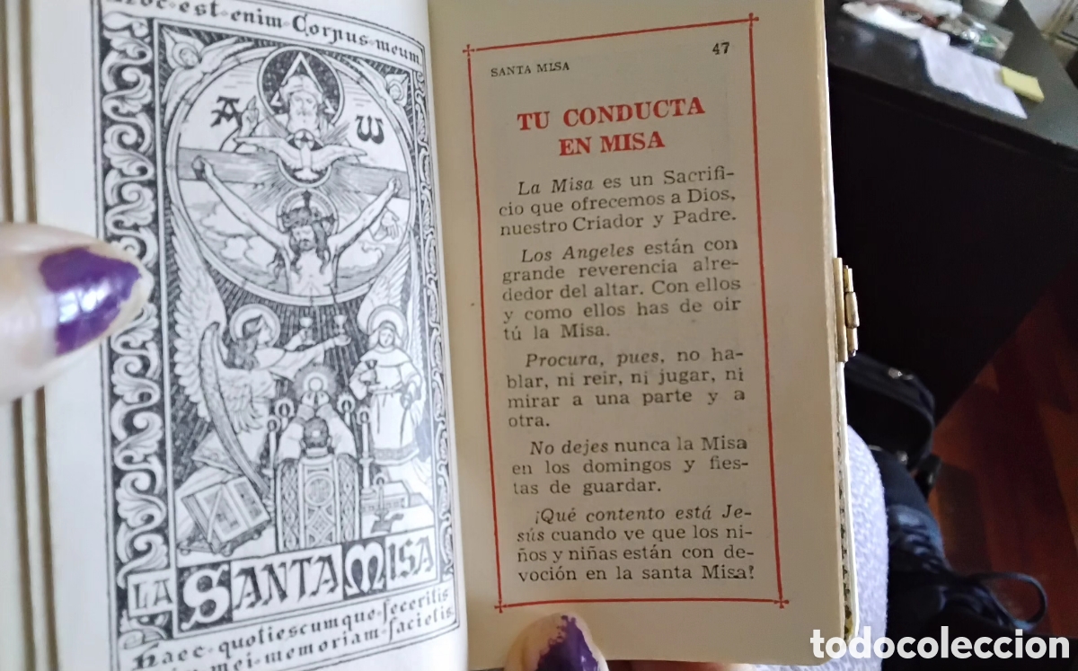 Libros de segunda mano: Devocionario de Primera Comuni&oacute;n - Foto 5