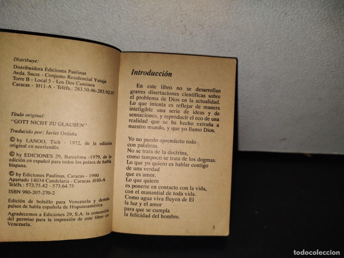 Libros de segunda mano: 158- DIOS, &iexcl;ERES INCREIBLE! - PHIL BOSMANS - EDICIONES PAULINAS 1990 - Foto 7