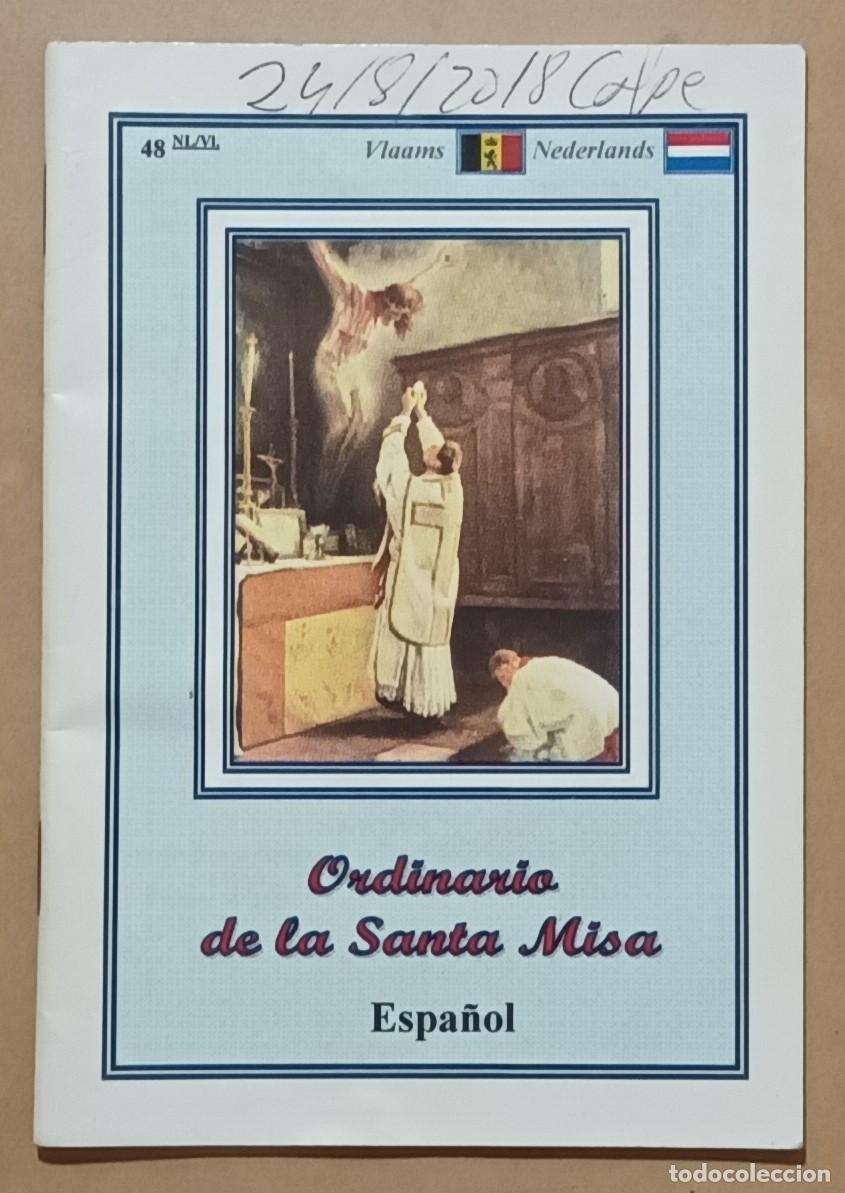 Second hand books: ORDINARIO DE LA SANTA MISA - ESPA&Ntilde;OL - 1989