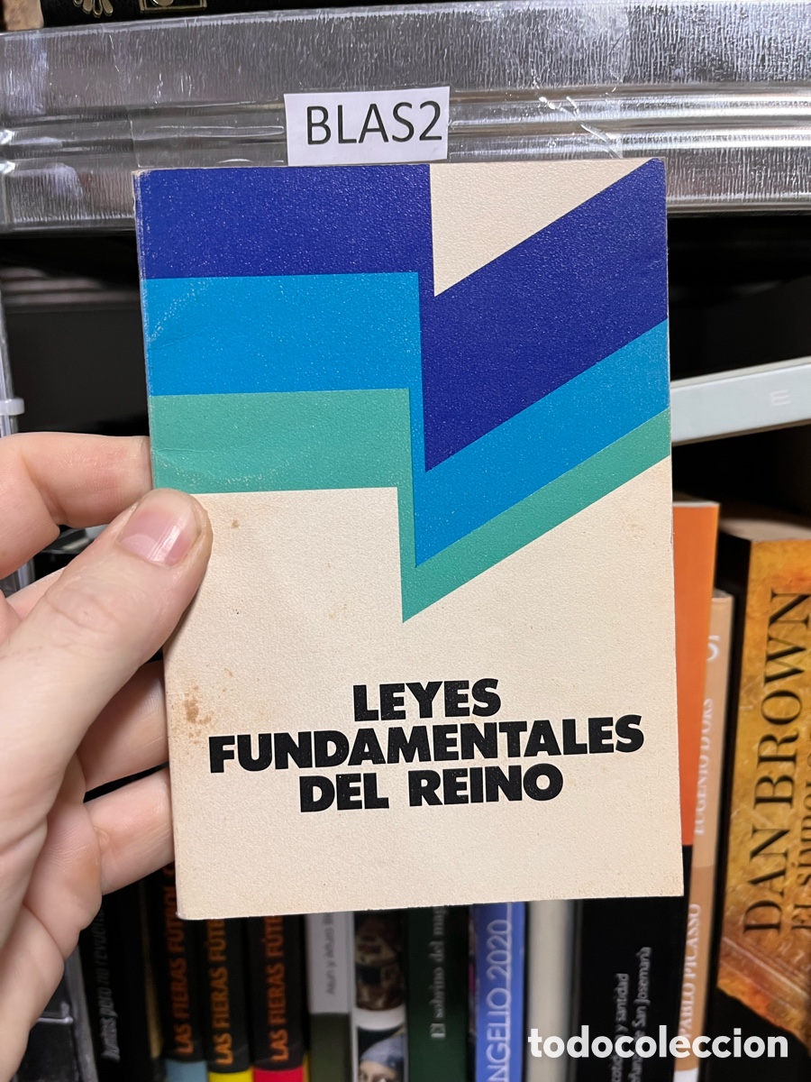 Libros de segunda mano: Blas2 las LEYES FUNDAMENTALES DEL REINO