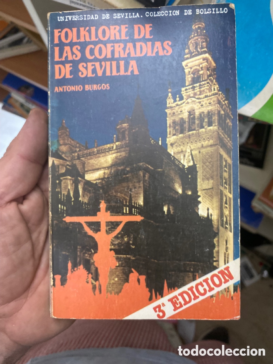 Libros de segunda mano: Folklore de las cofrad&iacute;as de Sevilla - Foto 1