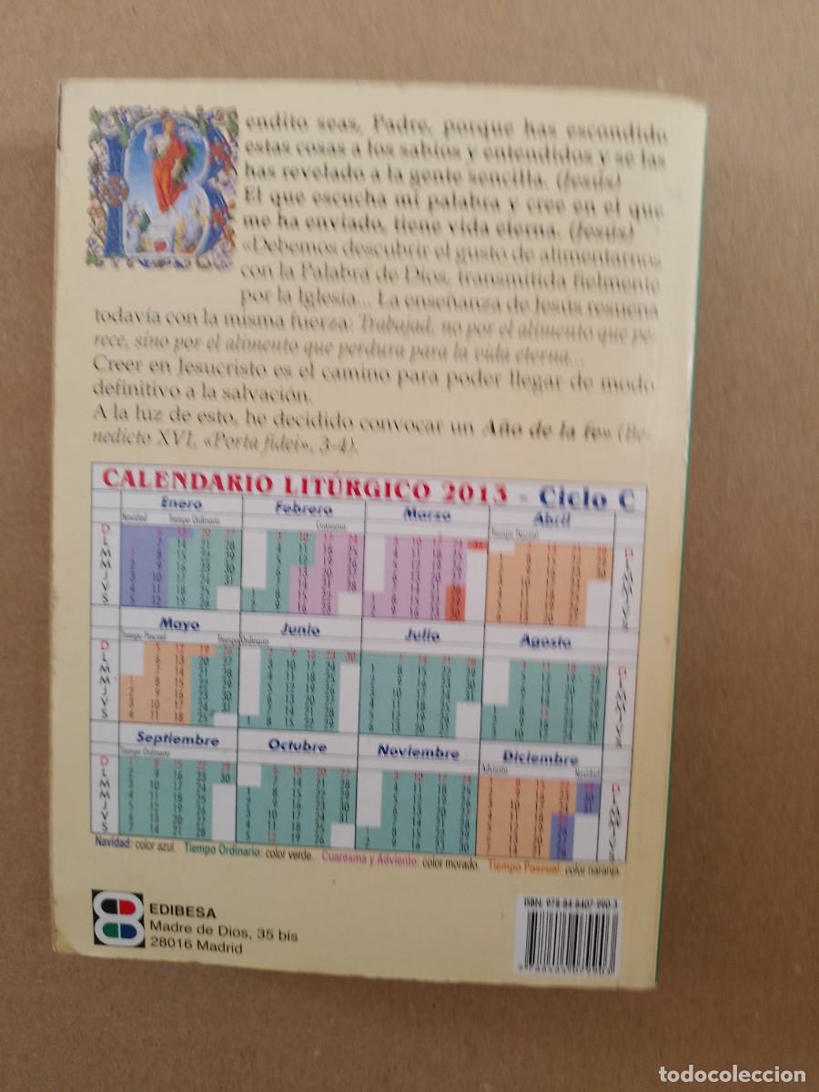 Libros de segunda mano: EVANGELIO 2013 A&Ntilde;O DE LA FE - Foto 3