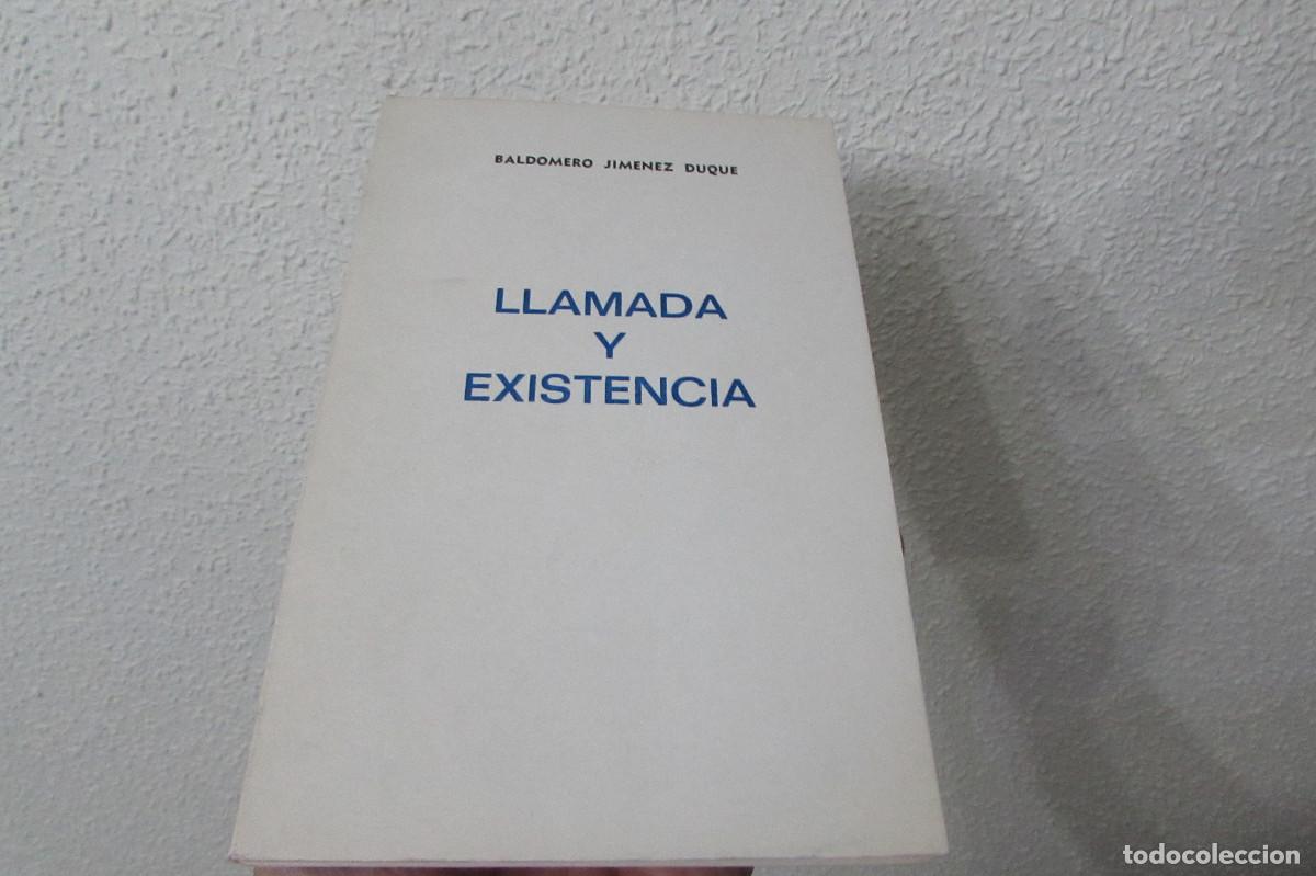 Libros de segunda mano: Llamada y existencia - Jim&eacute;nez Duque, Baldomero - Foto 1