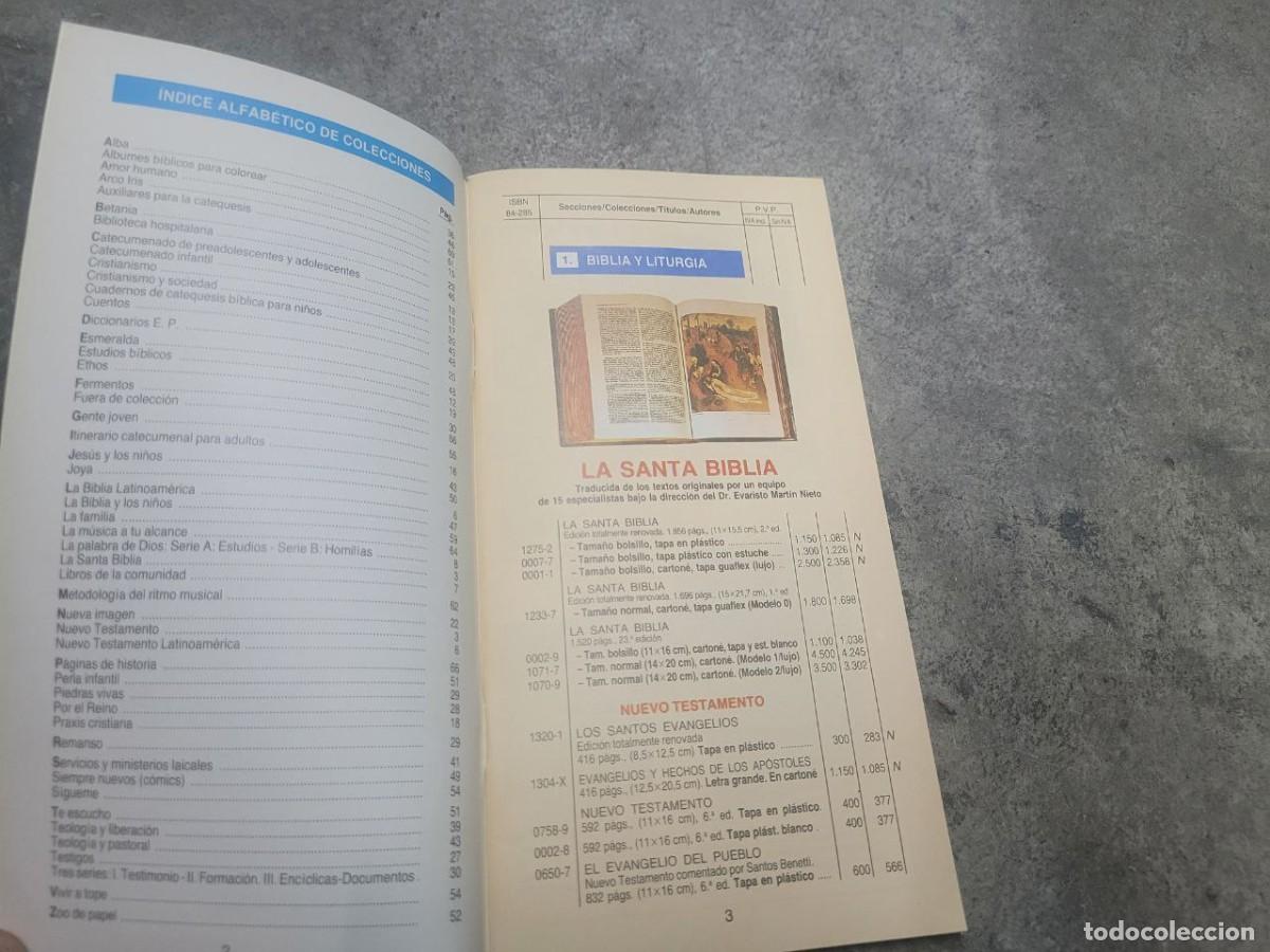 Libros de segunda mano: CATALOGO. ENERO 1990. EDICIONES PAULINAS - Foto 2