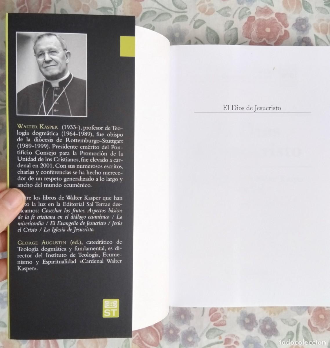 Libros de segunda mano: Walter Kasper EL DIOS DE JESUCRISTO - Foto 2