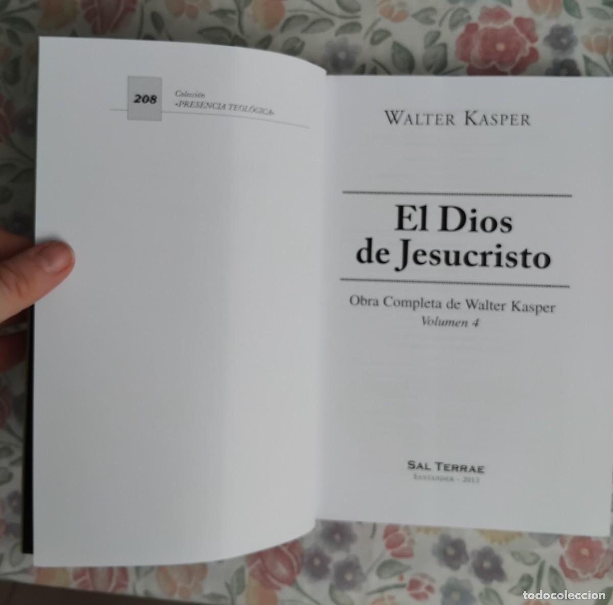 Libros de segunda mano: Walter Kasper EL DIOS DE JESUCRISTO - Foto 3
