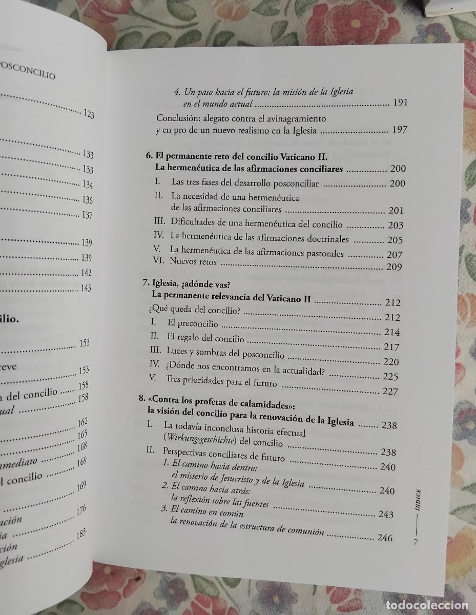 Libros de segunda mano: Walter Kasper LA IGLESIA DE JESUCRISTO - Foto 5