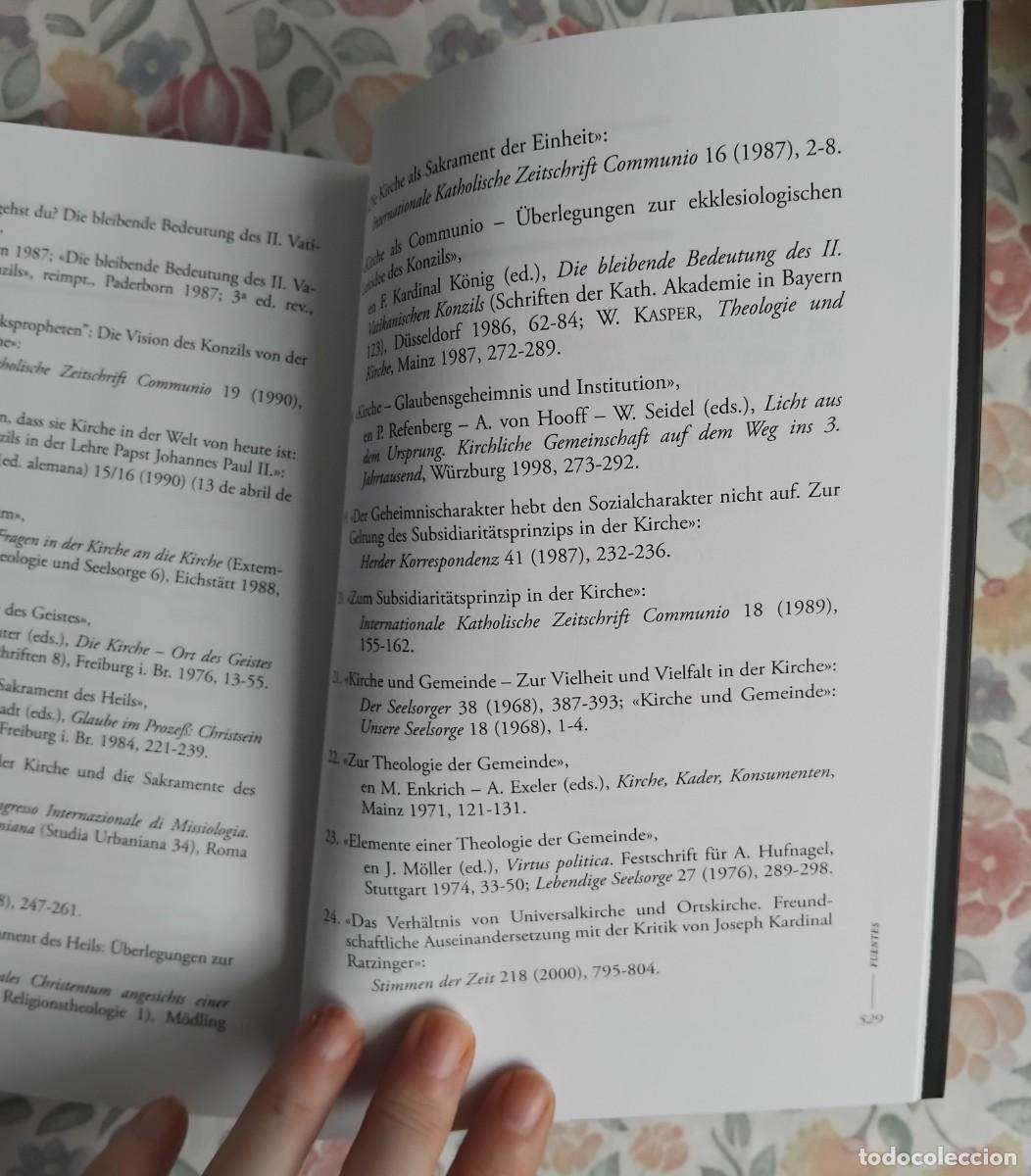 Libros de segunda mano: Walter Kasper LA IGLESIA DE JESUCRISTO - Foto 6