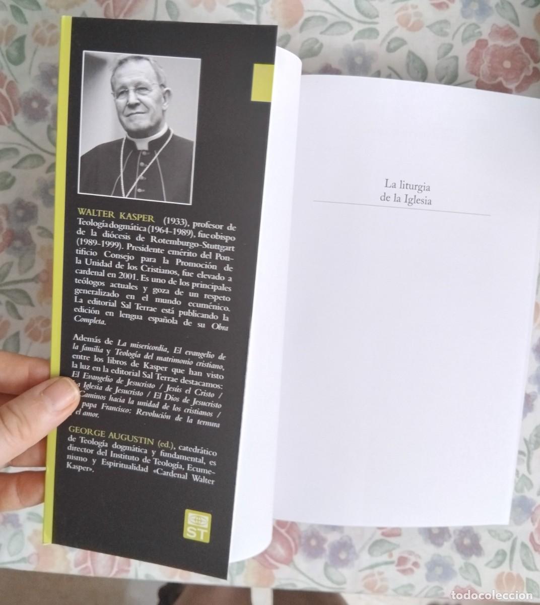 Libros de segunda mano: Walter Kasper LA LITURGIA DE LA IGLESIA - Foto 2