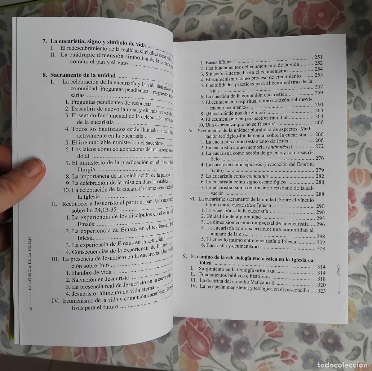 Libros de segunda mano: Walter Kasper LA LITURGIA DE LA IGLESIA - Foto 4