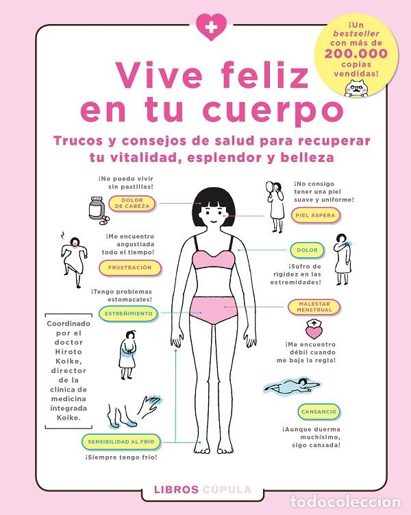Second hand books: VIVE FELIZ EN TU CUERPO - KOIKE, HIROTO - Libros C&uacute;pula - SALUD Y BIENESTAR - 2022