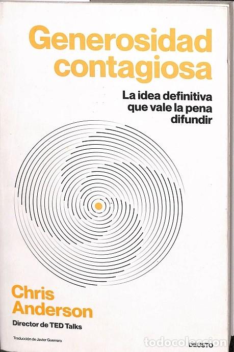 Second hand books: GENEROSIDAD CONTAGIOSA - Cris Anderson - Deusto - 2024